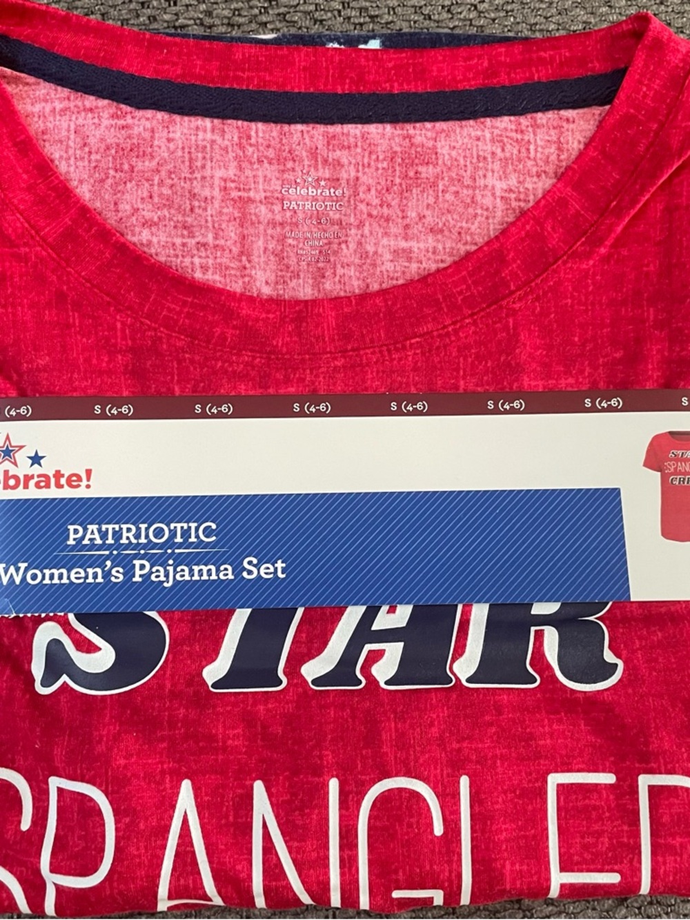 NWT Women’s Patriotic Pajamas